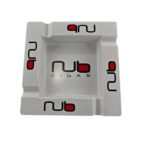 Nub Square 4-Finger Ashtray Melamine - Picture 6 of 6